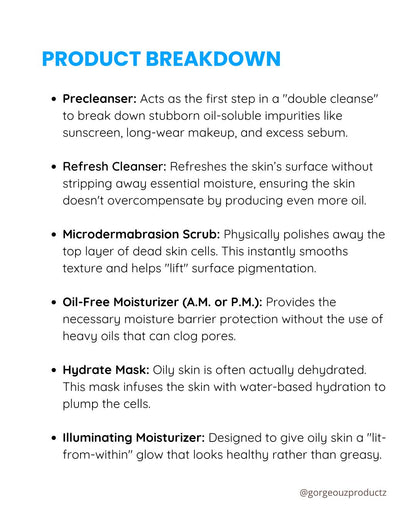 GORGEOUZ OILY SKIN TREATMENT