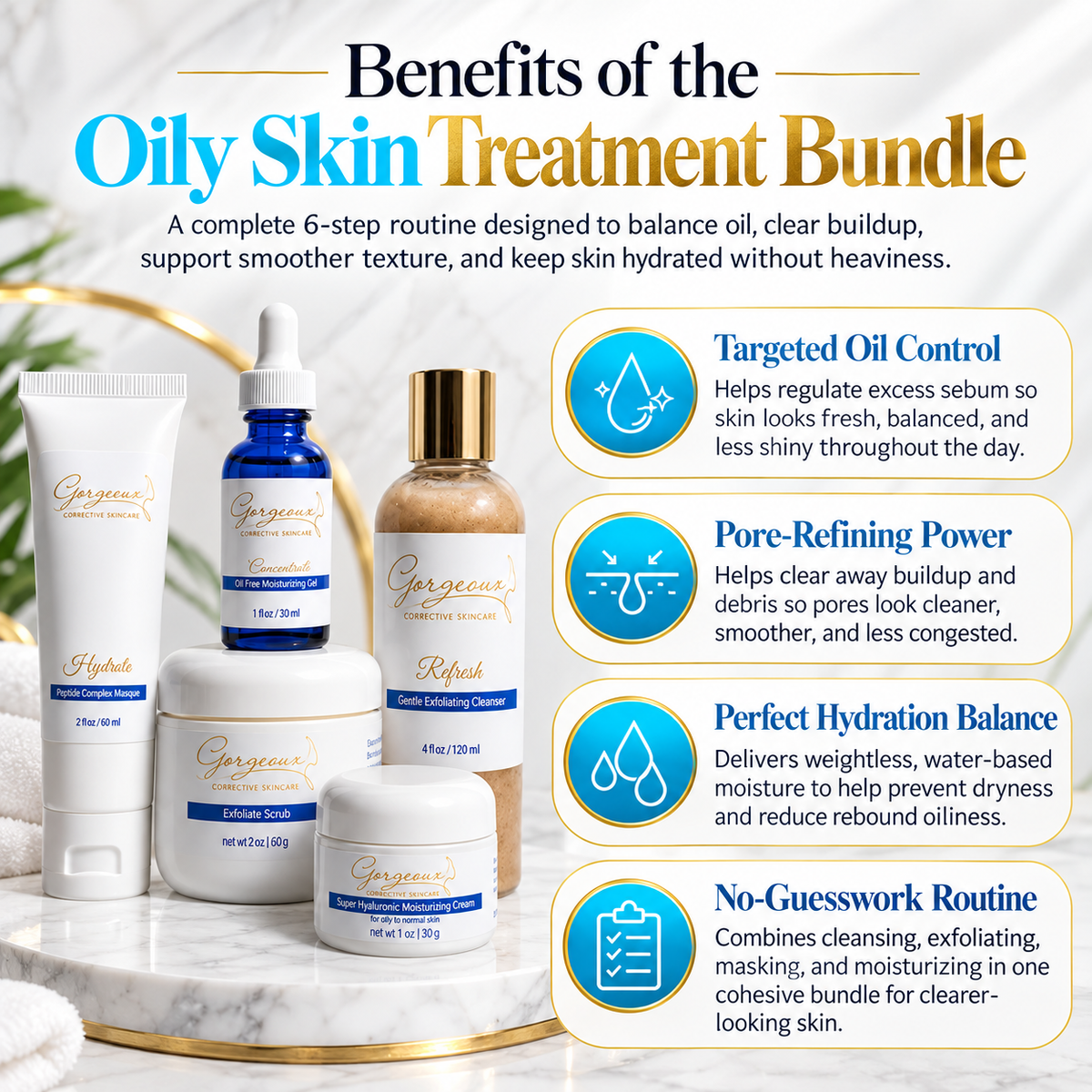 GORGEOUZ OILY SKIN TREATMENT