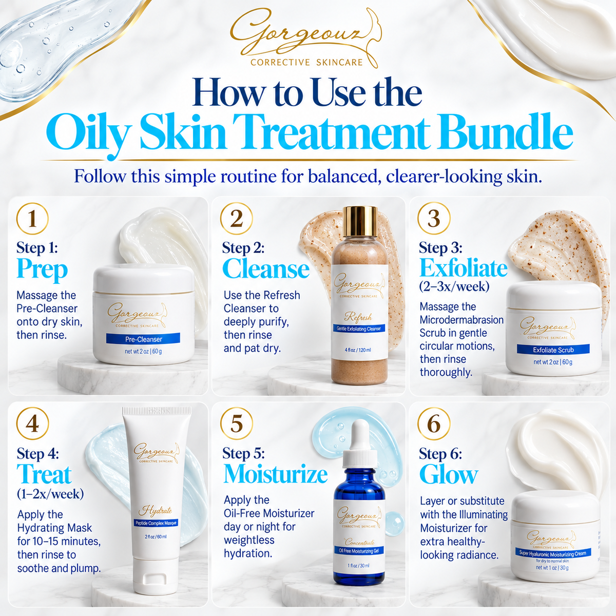 GORGEOUZ OILY SKIN TREATMENT