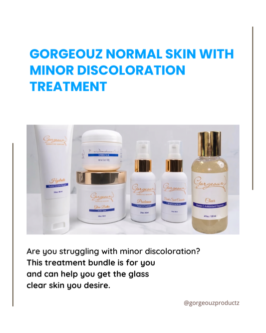 GORGEOUZ NORMAL SKIN WITH MINOR DISCOLORATION TREATMENT
